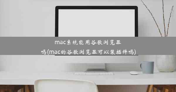 mac系统能用谷歌浏览器吗(mac的谷歌浏览器可以装插件吗)