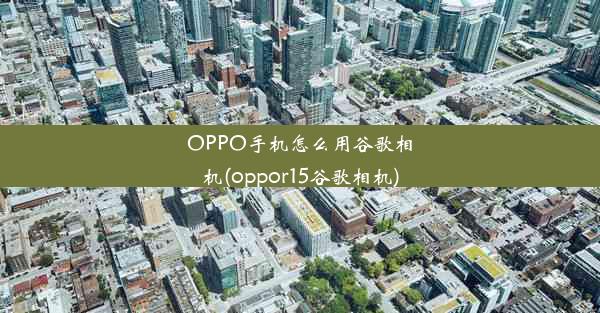 OPPO手机怎么用谷歌相机(oppor15谷歌相机)