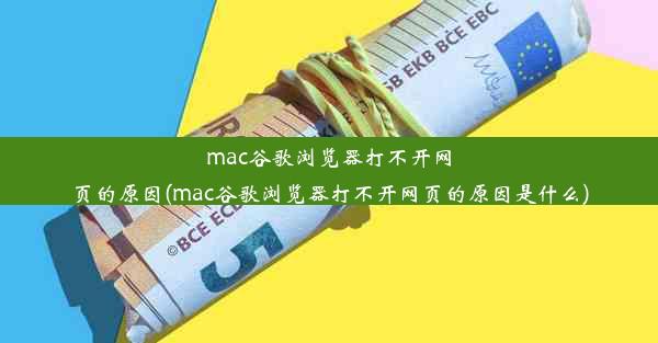 mac谷歌浏览器打不开网页的原因(mac谷歌浏览器打不开网页的原因是什么)