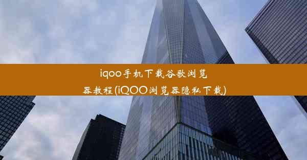 iqoo手机下载谷歌浏览器教程(iQOO浏览器隐私下载)