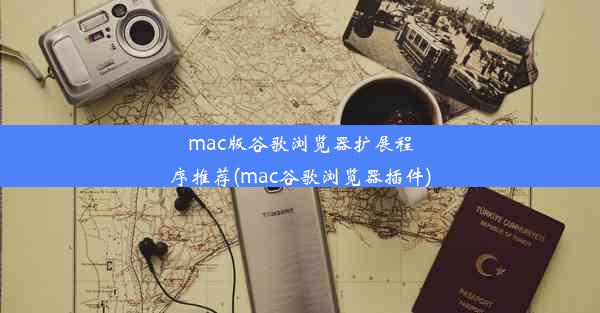 mac版谷歌浏览器扩展程序推荐(mac谷歌浏览器插件)