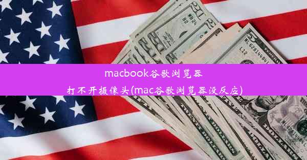 macbook谷歌浏览器打不开摄像头(mac谷歌浏览器没反应)