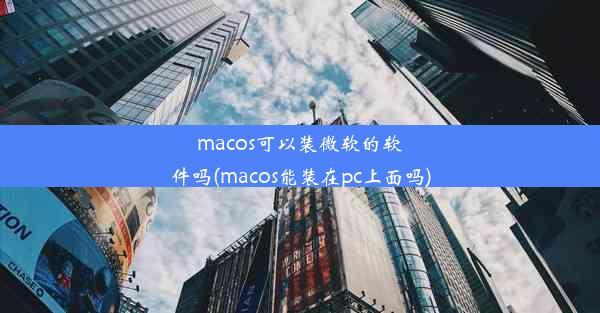 macos可以装微软的软件吗(macos能装在pc上面吗)