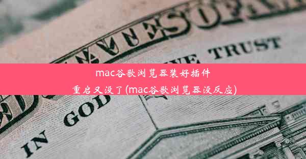 mac谷歌浏览器装好插件重启又没了(mac谷歌浏览器没反应)