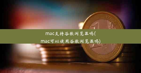 mac支持谷歌浏览器吗(mac可以使用谷歌浏览器吗)