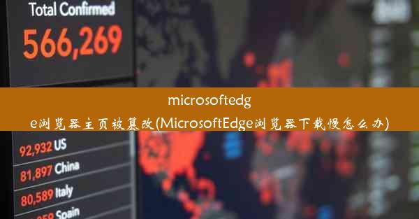 microsoftedge浏览器主页被篡改(MicrosoftEdge浏览器下载慢怎么办)