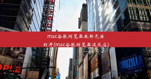 mac谷歌浏览器底部无法打开(mac谷歌浏览器没反应)