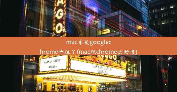 mac系统googlechrome卡住了(mac版chrome启动慢)