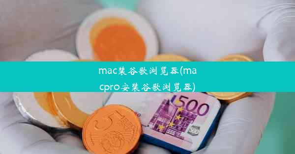 mac装谷歌浏览器(macpro安装谷歌浏览器)