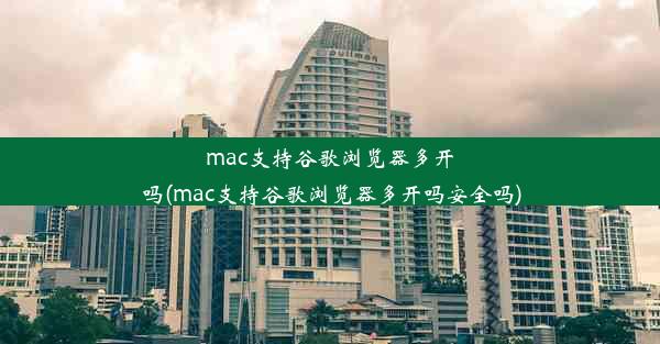 mac支持谷歌浏览器多开吗(mac支持谷歌浏览器多开吗安全吗)