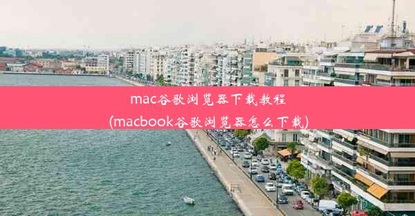 mac谷歌浏览器下载教程(macbook谷歌浏览器怎么下载)