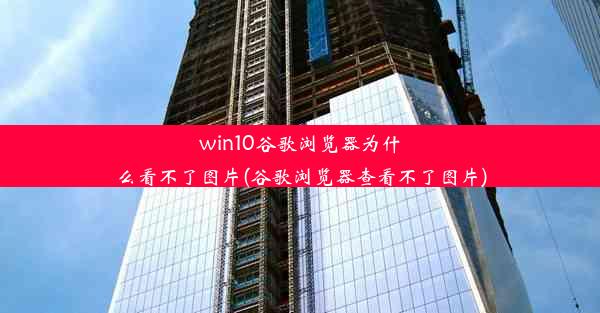 win10谷歌浏览器为什么看不了图片(谷歌浏览器查看不了图片)