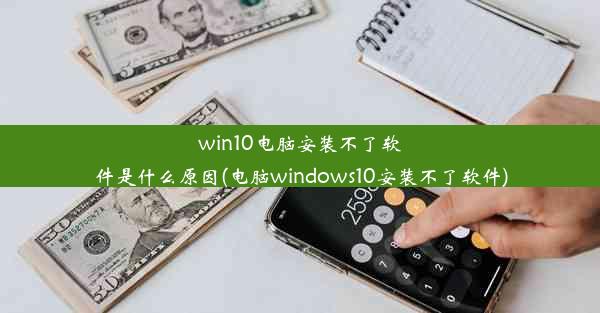 win10电脑安装不了软件是什么原因(电脑windows10安装不了软件)