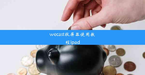 wecast投屏器使用教程ipad