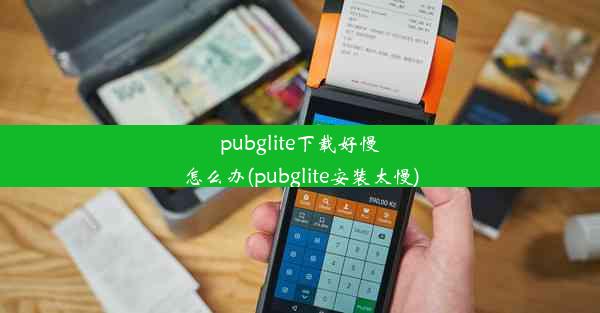 pubglite下载好慢怎么办(pubglite安装太慢)