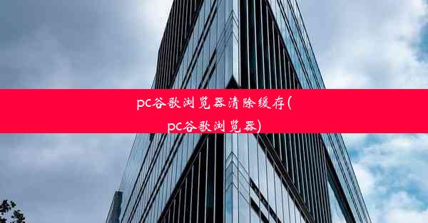 pc谷歌浏览器清除缓存(pc谷歌浏览器)